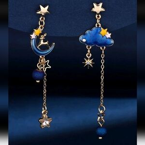 Starry Night Dangle Earrings